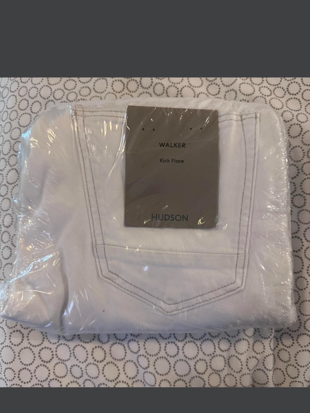 New in package Hudson Walker Kick Flare Men's Jeans size 30 - Picture 5 of 5